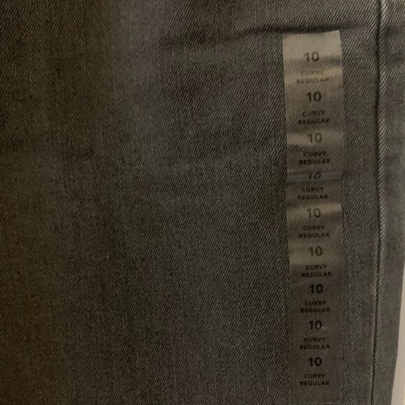 American Eagle Curvy Black Mom Jean Size 10 - Picture 5 of 6